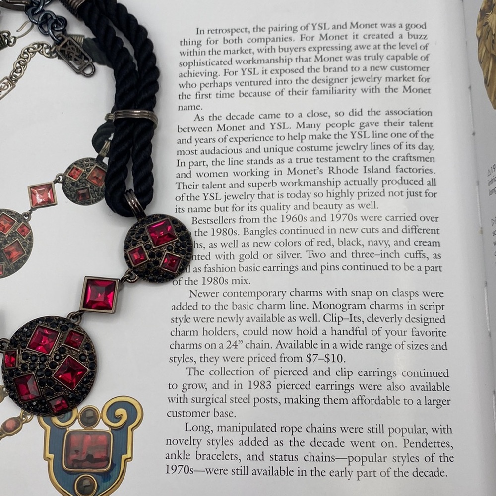 Vintage Rare ,Beautiful set of Saint Laurent vintage chokers - Picture 3 of 7
